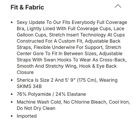 SKIMS Lace Bra in Cream - Picture 9 of 11